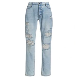 NWT frame le garcon mid rise straight fit
